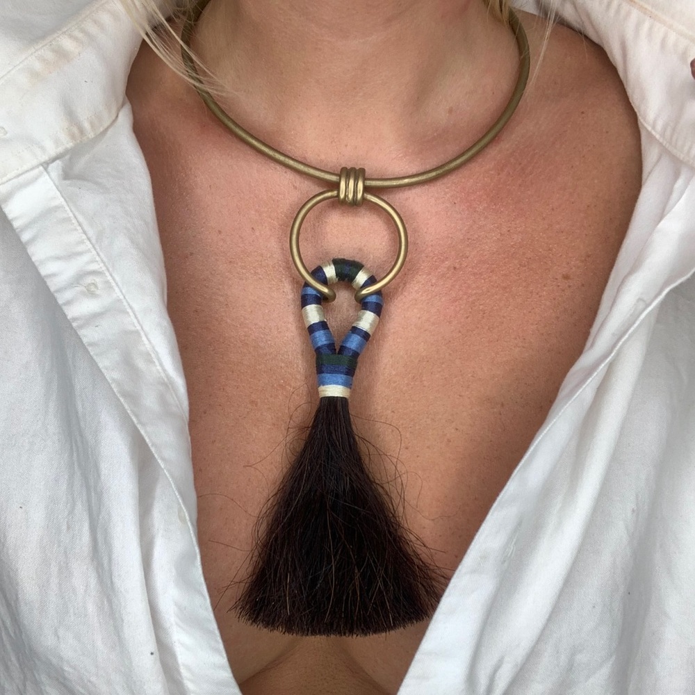 Tory Burch Runway Collection Collar Necklace